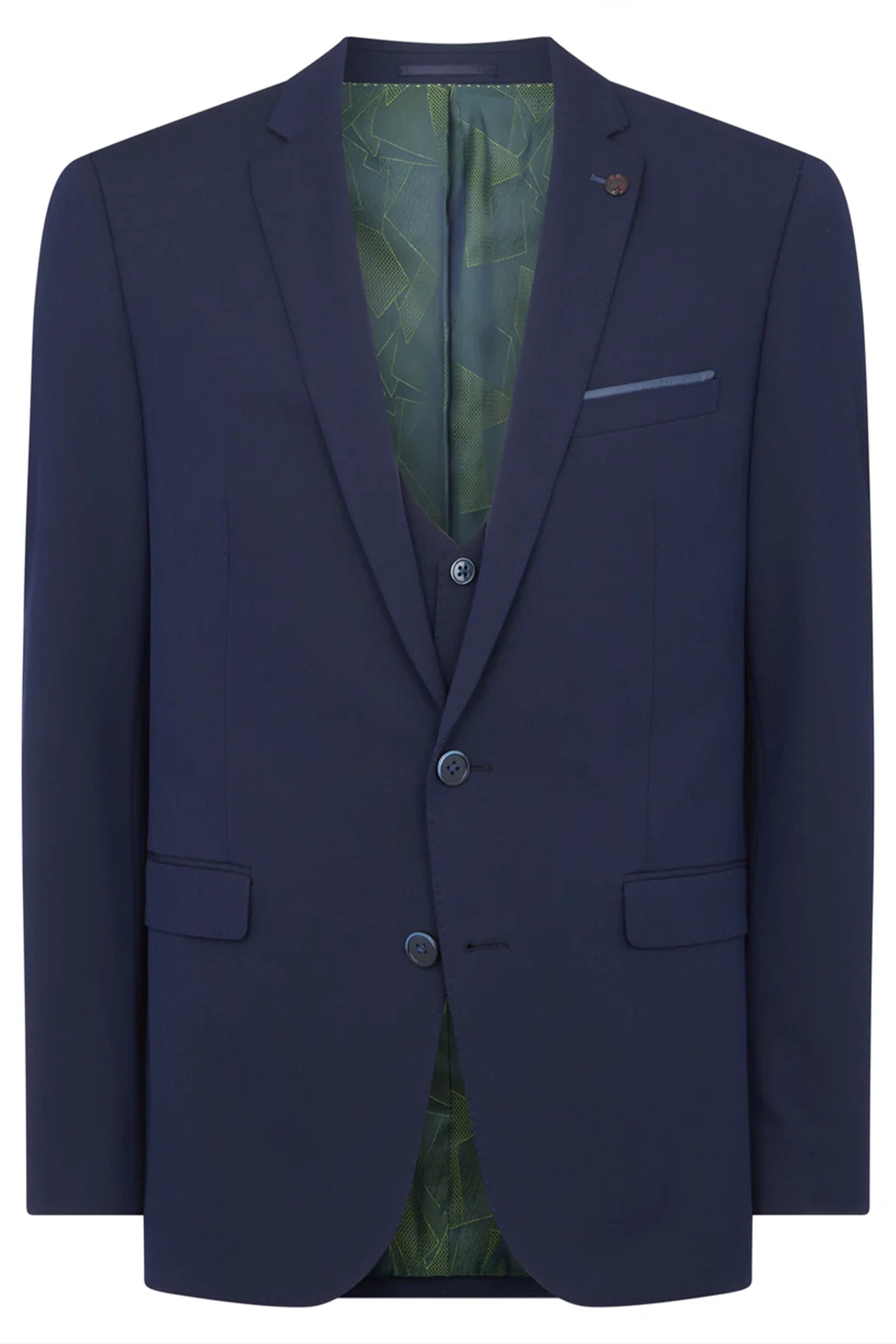 Remus Uomo Luca 11880/78 Slim Fit Stretch French Navy Suit