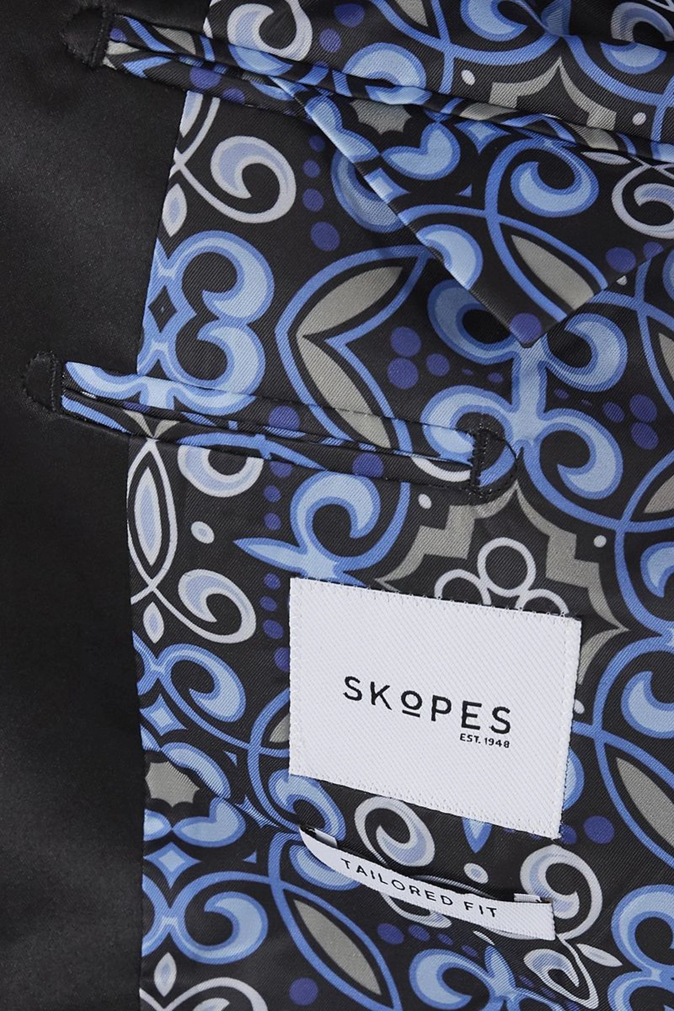 Jive Black Velvet Tailored Jacket