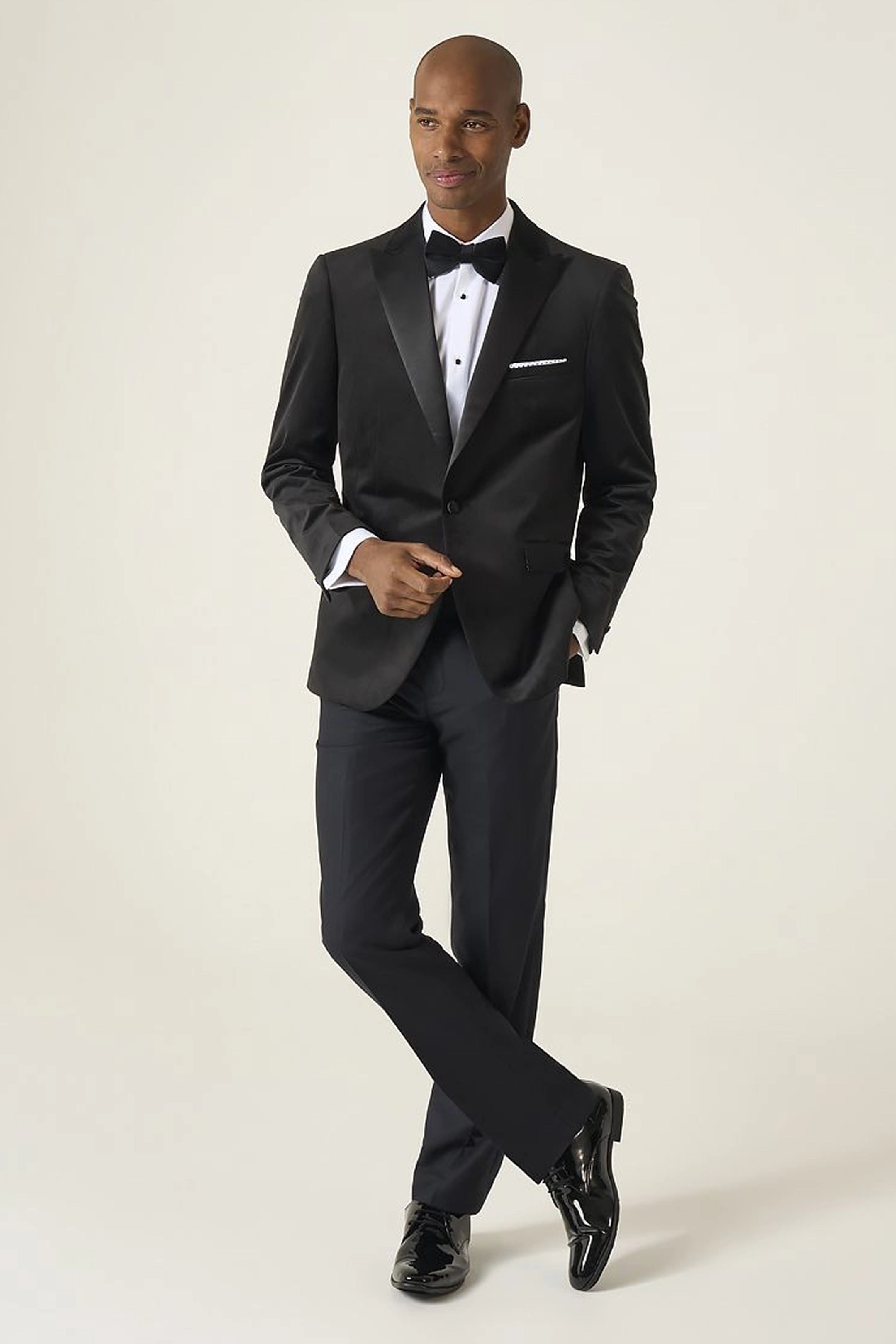 Jive Black Velvet Tailored Jacket