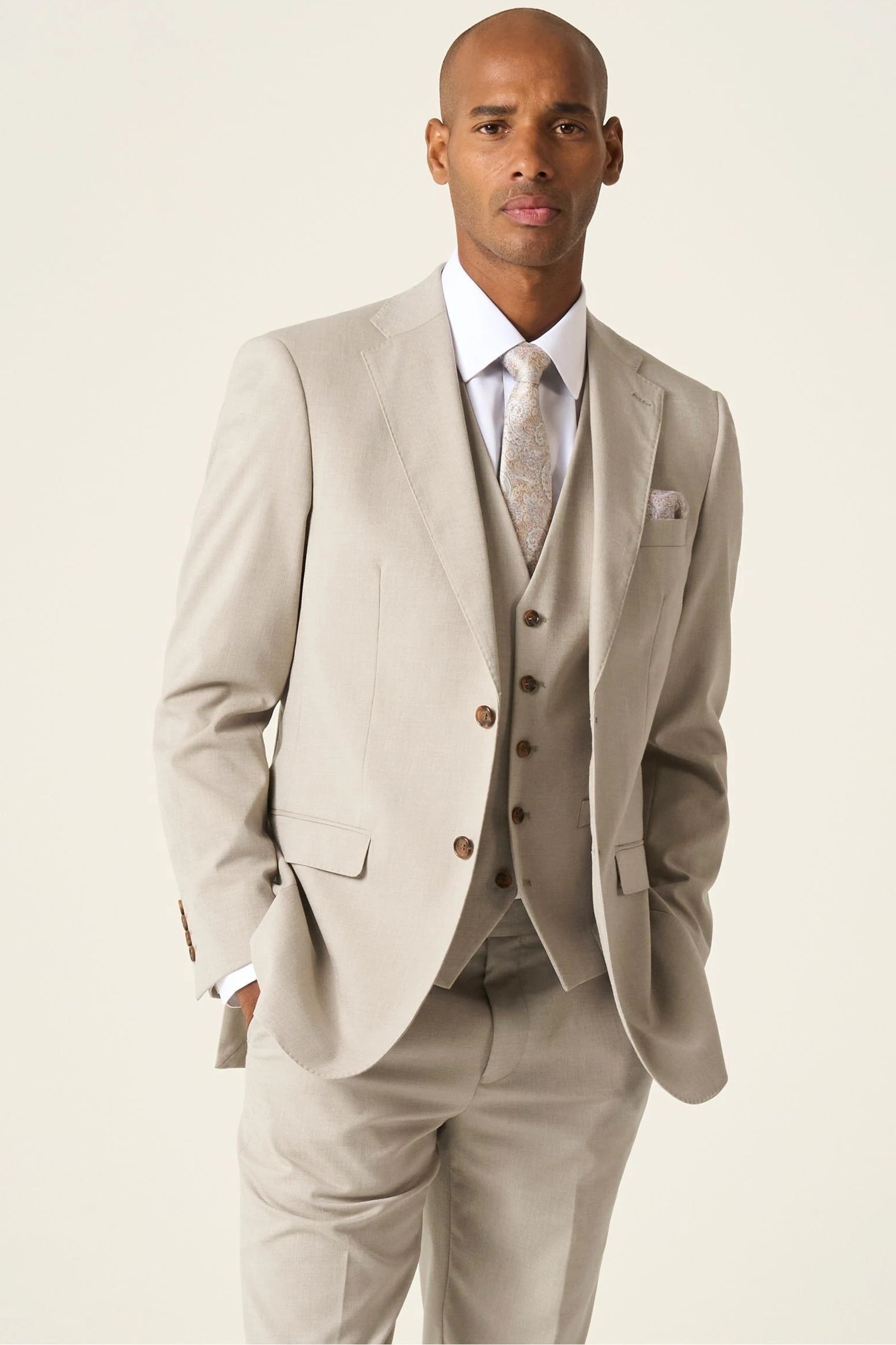 Caspian Stone 3 Piece Suit