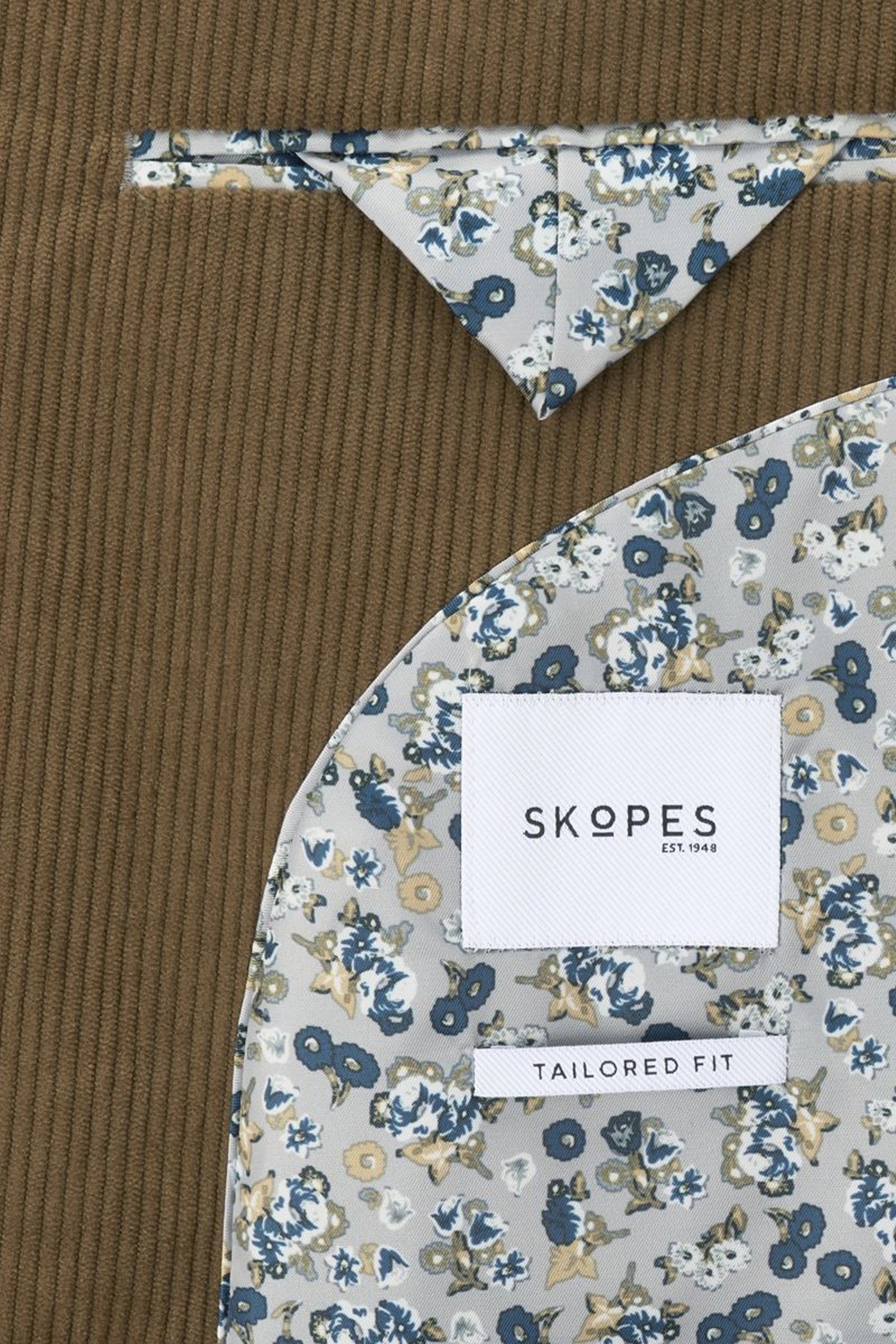 Dorsey Corduroy Camel 3 Piece Suit