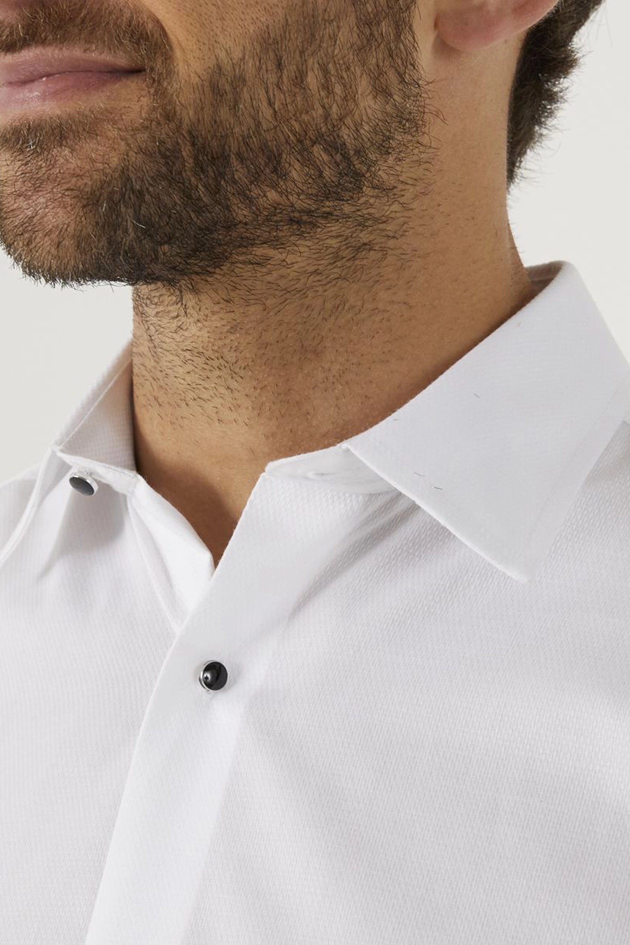 Luxury Tailored White Dress Shirt