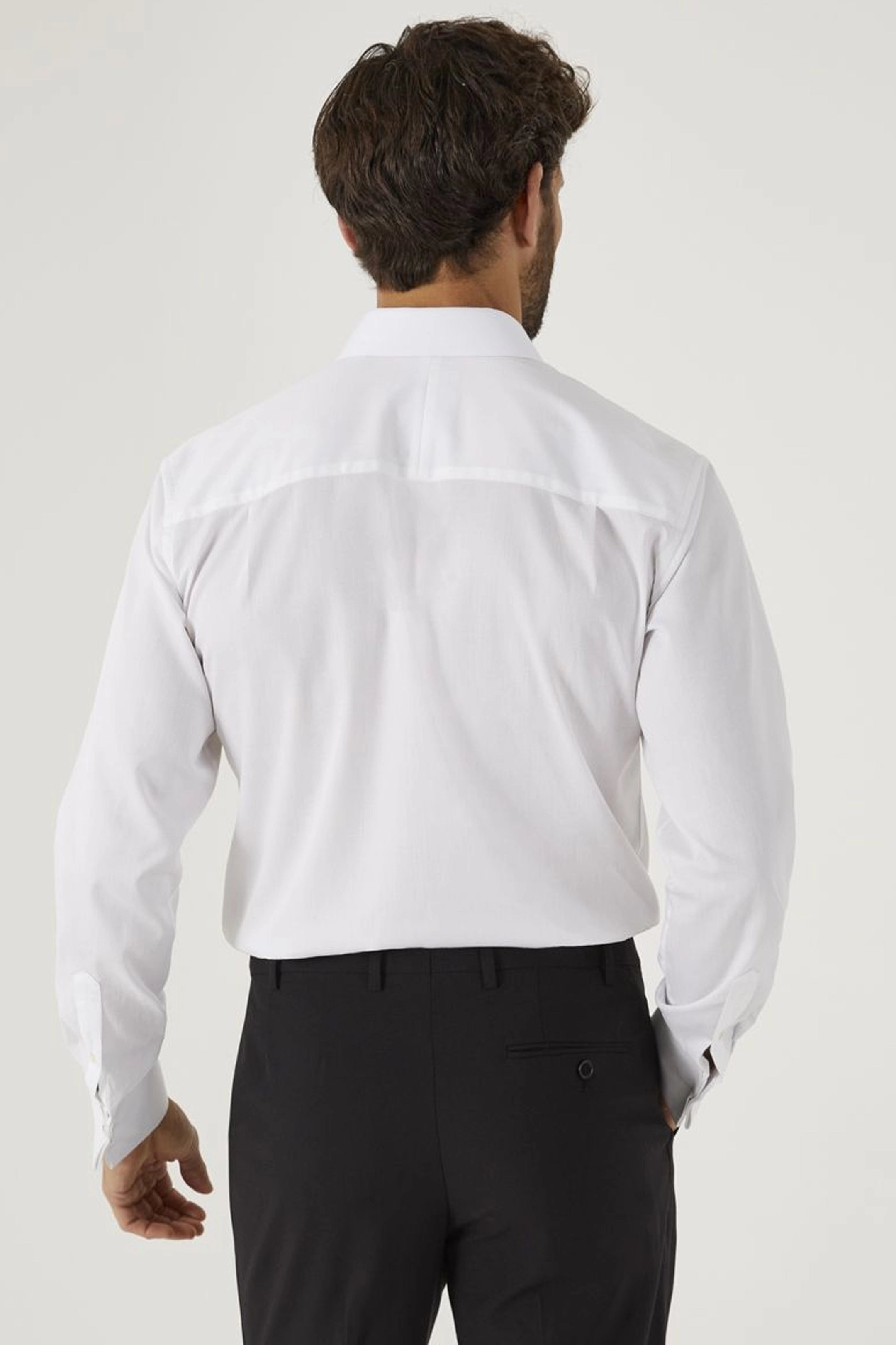 Luxury Tailored White Dress Shirt
