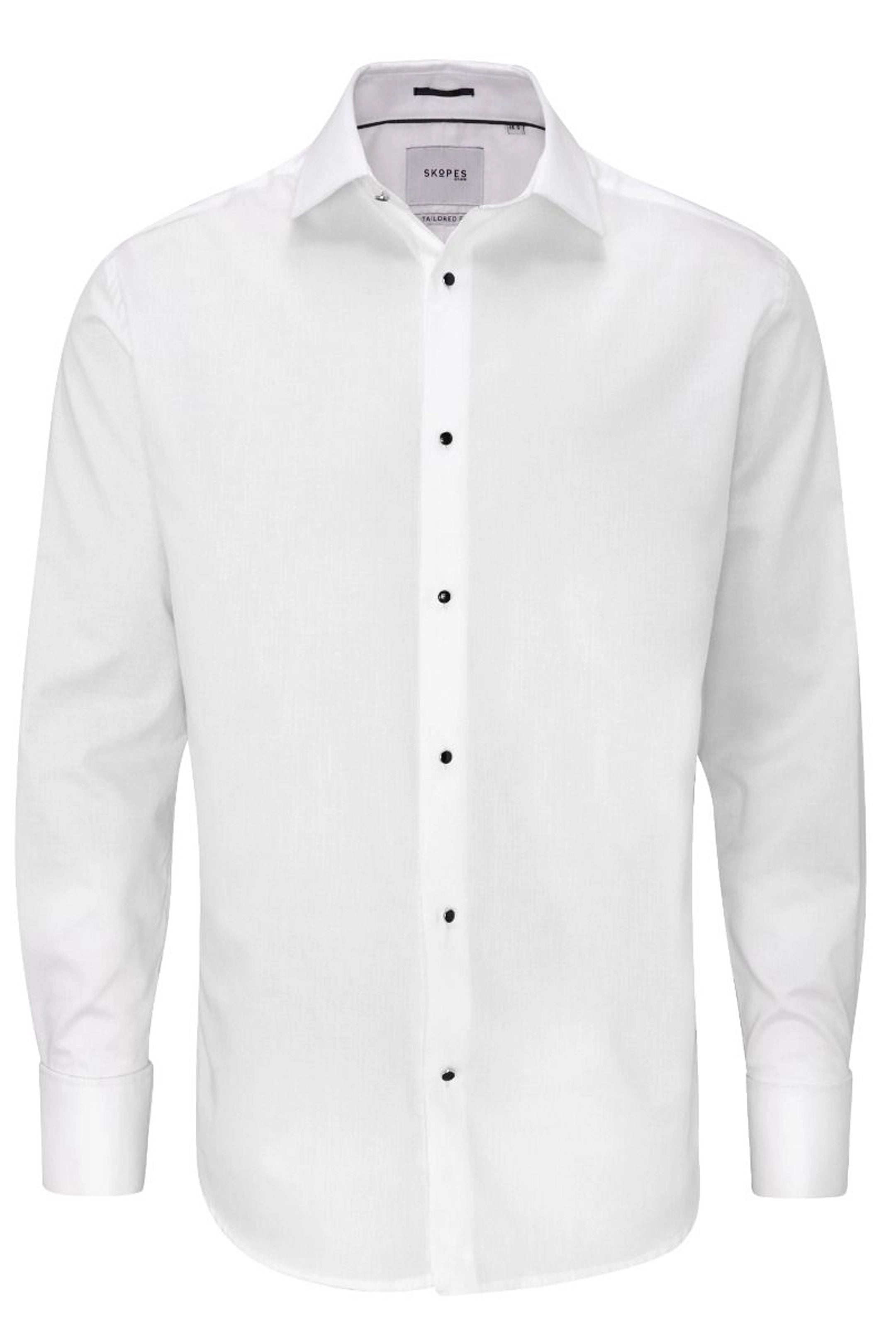 Luxury Tailored White Dress Shirt