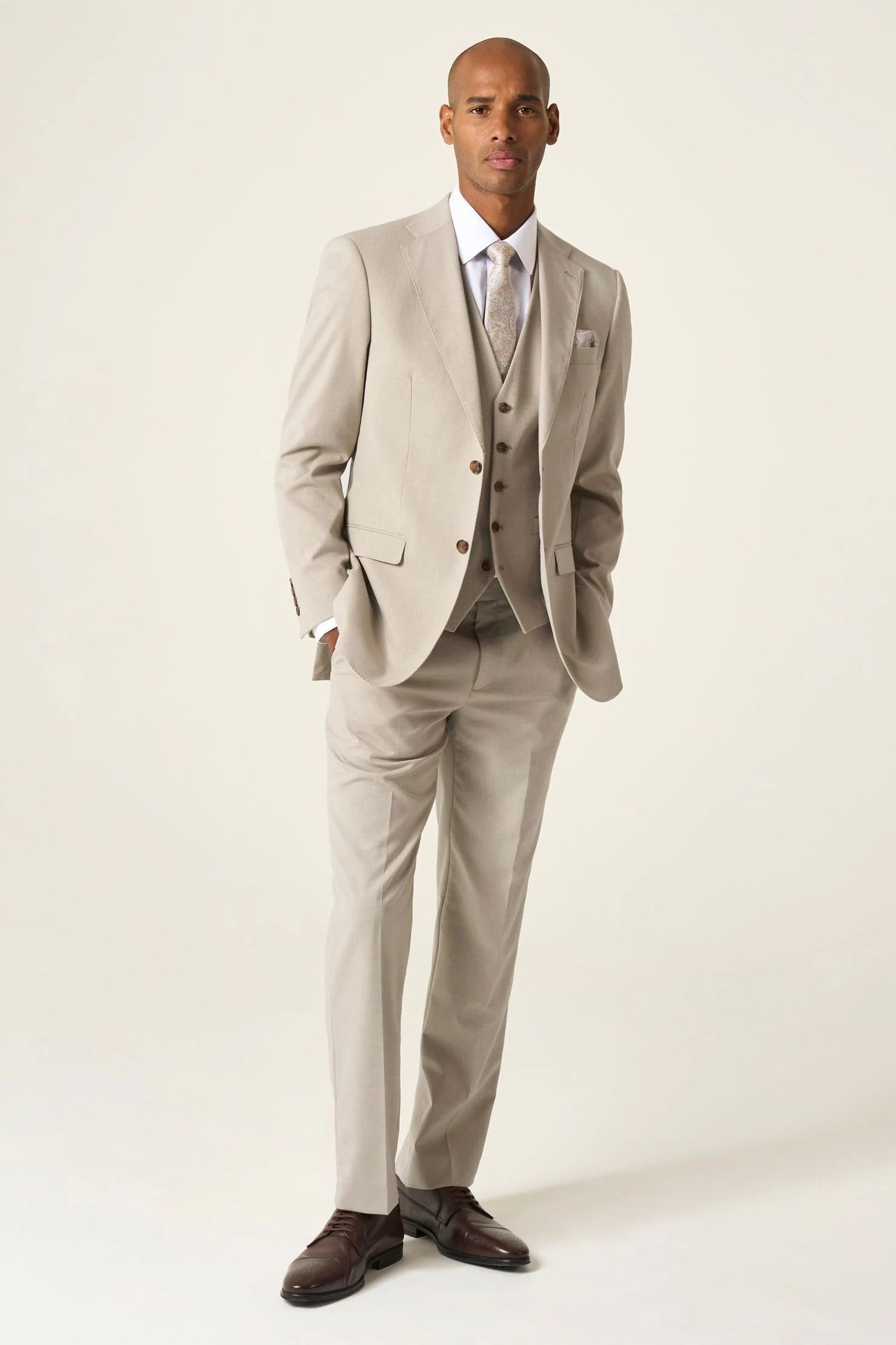Caspian Stone 3 Piece Suit