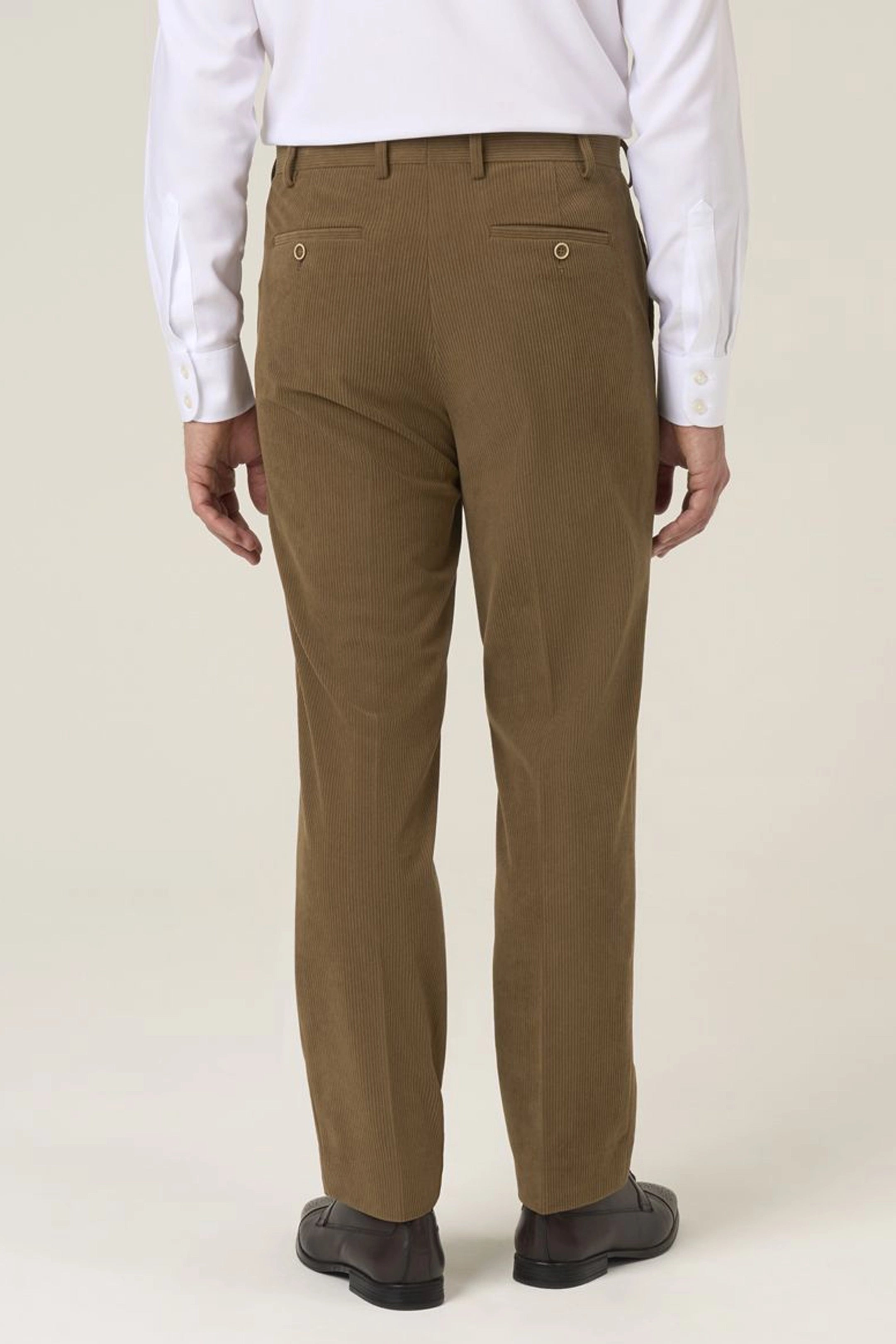 Dorsey Corduroy Camel 3 Piece Suit