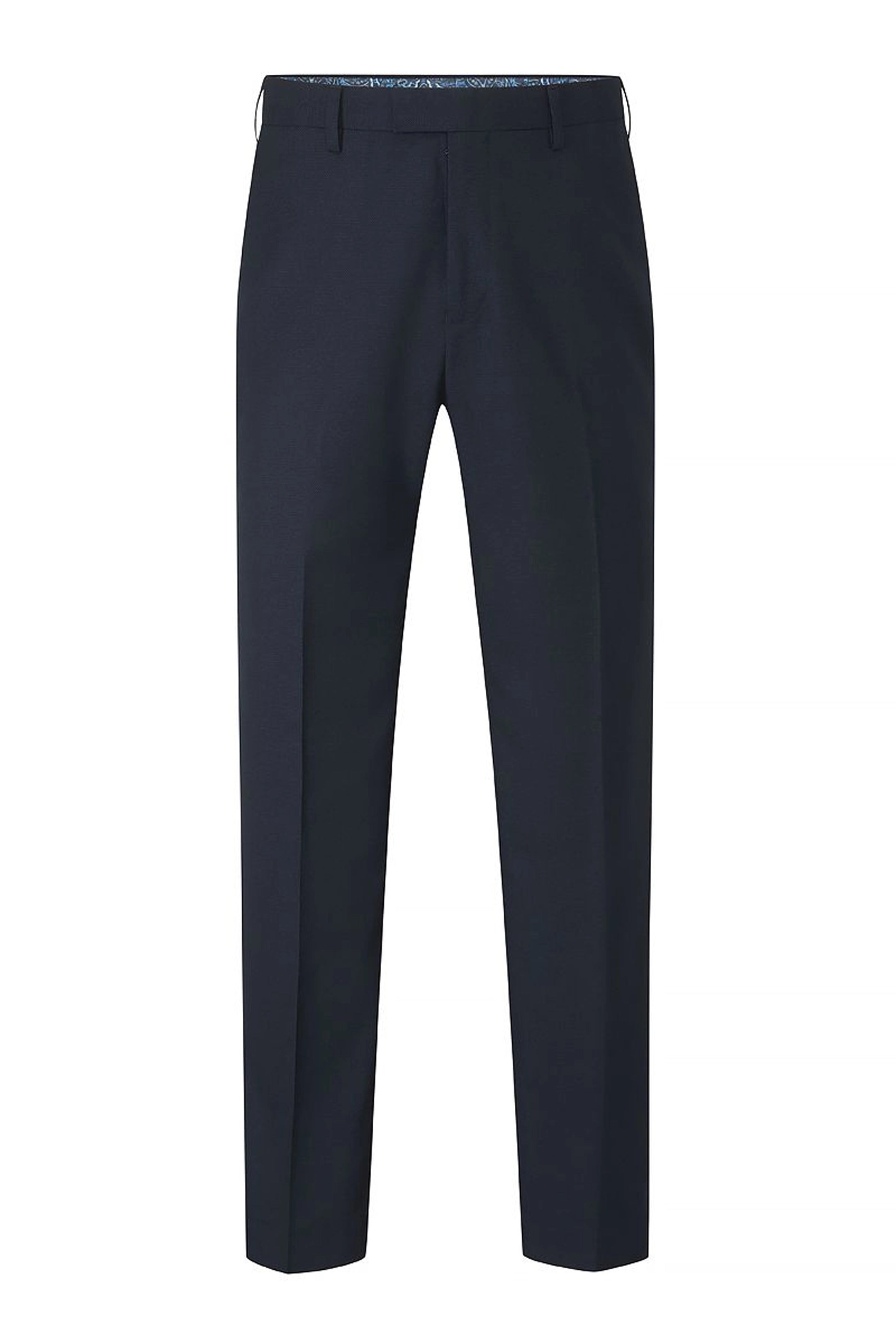 Harcourt Navy Ink Tweed Effect 3 Piece Suit