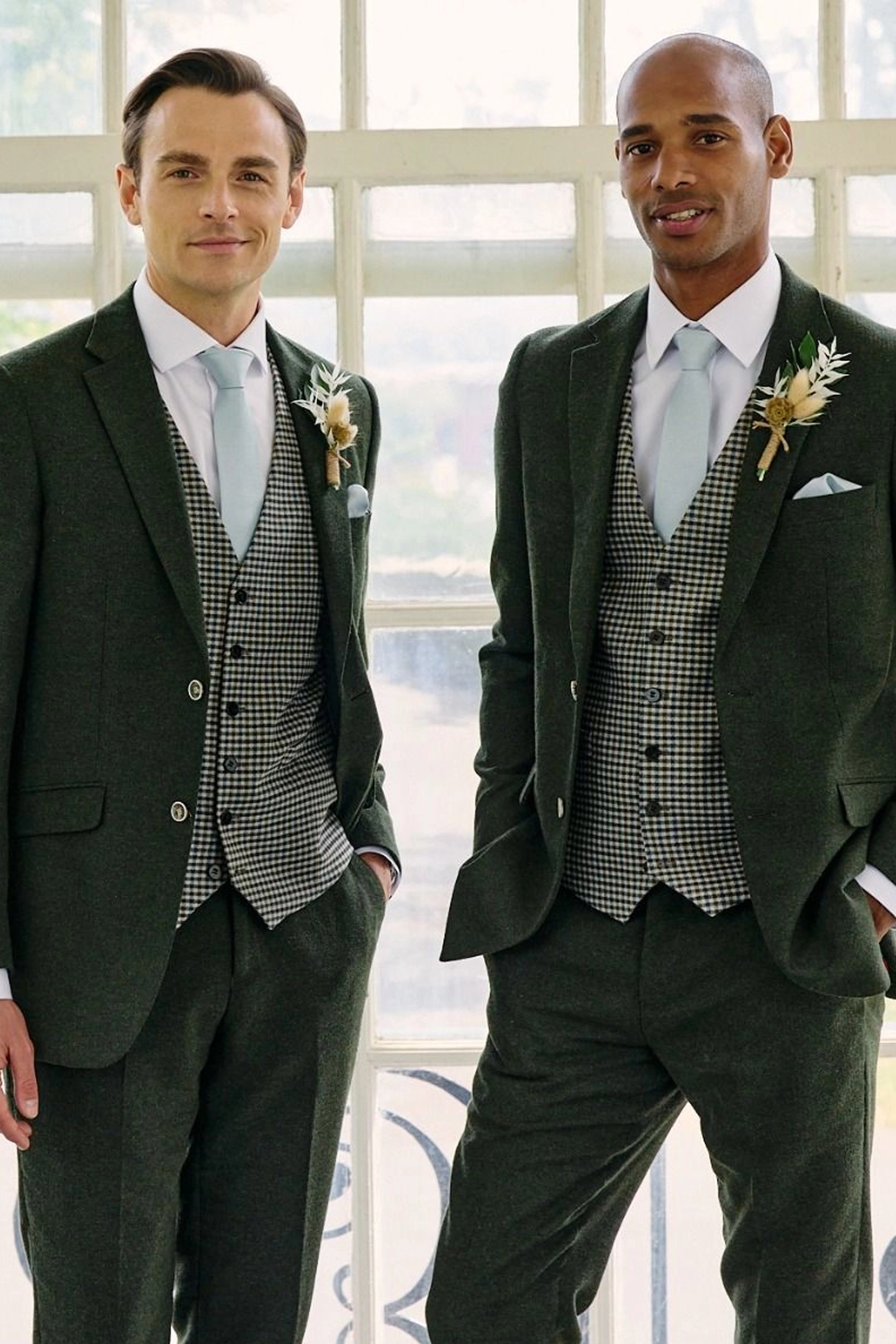 Boston Country Check Waistcoat