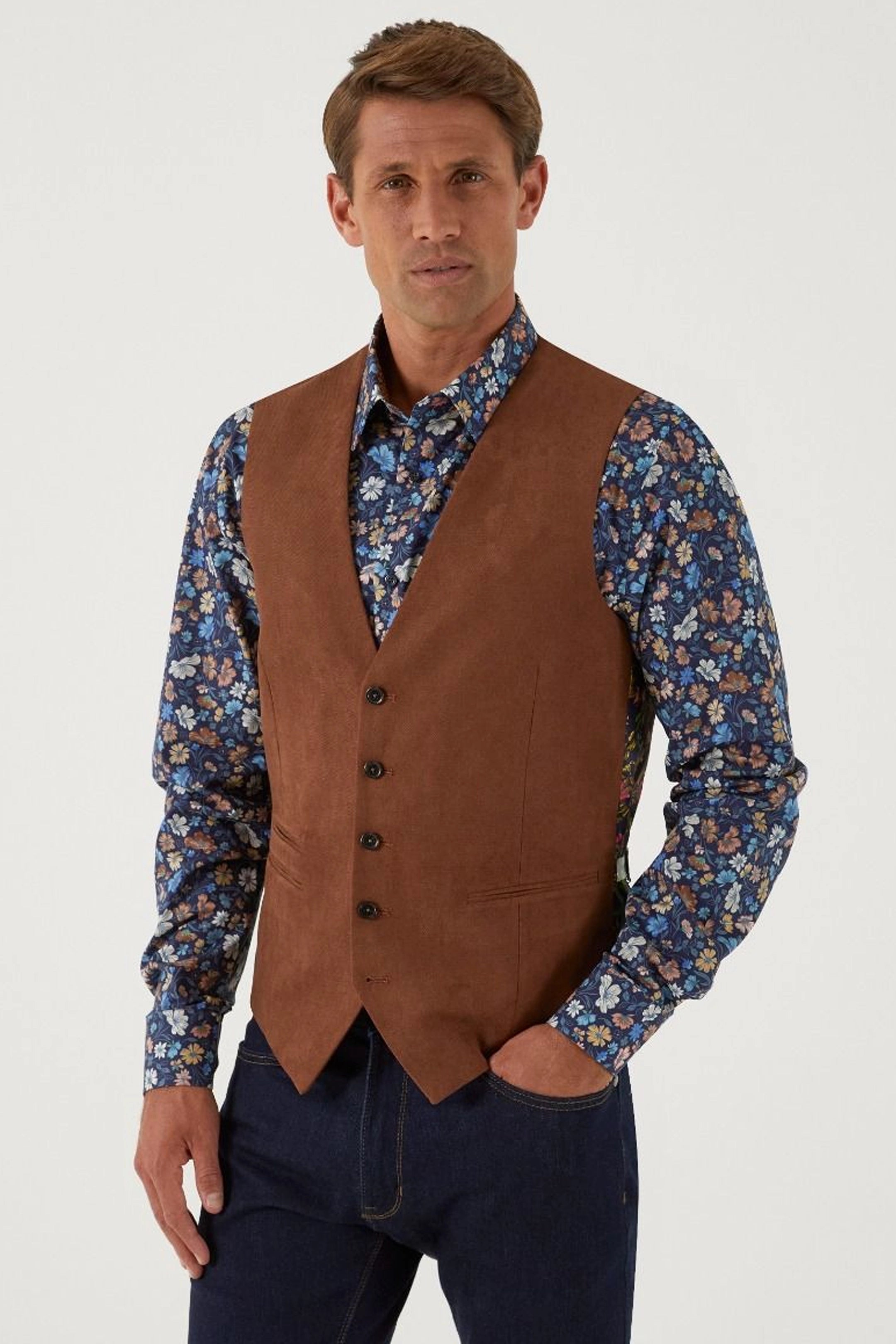 Camplin Ginger Waistcoat