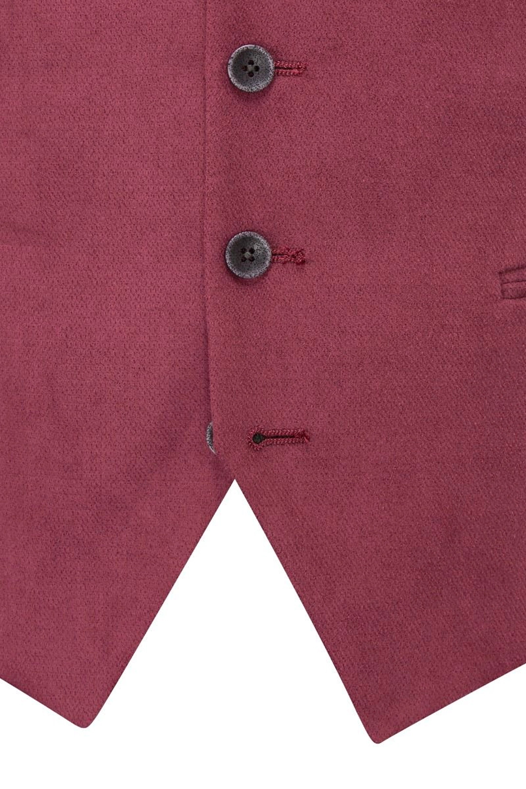 Camplin Raspberry Waistcoat