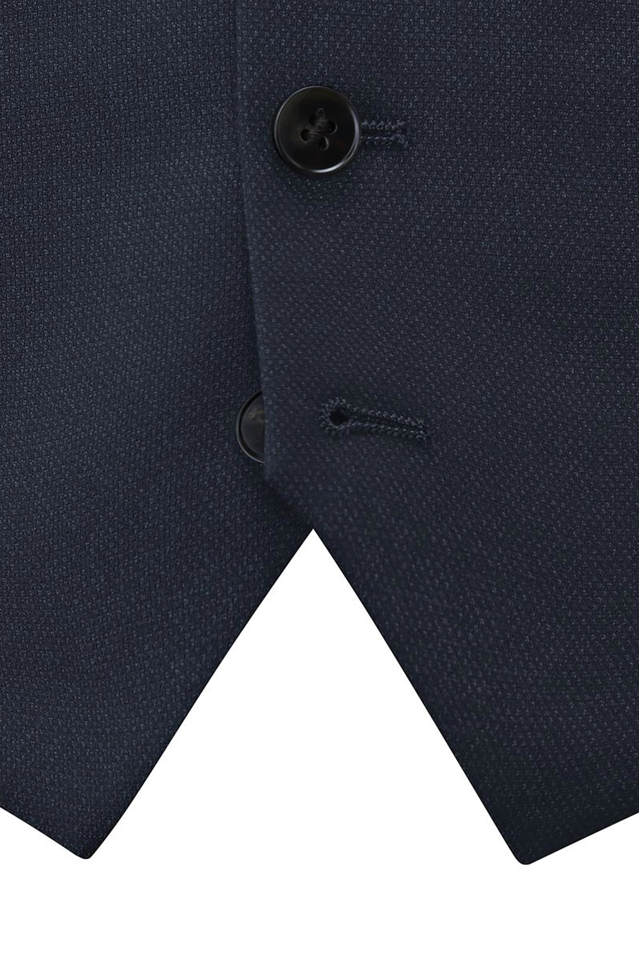 Harcourt Navy Ink Tweed Effect 3 Piece Suit