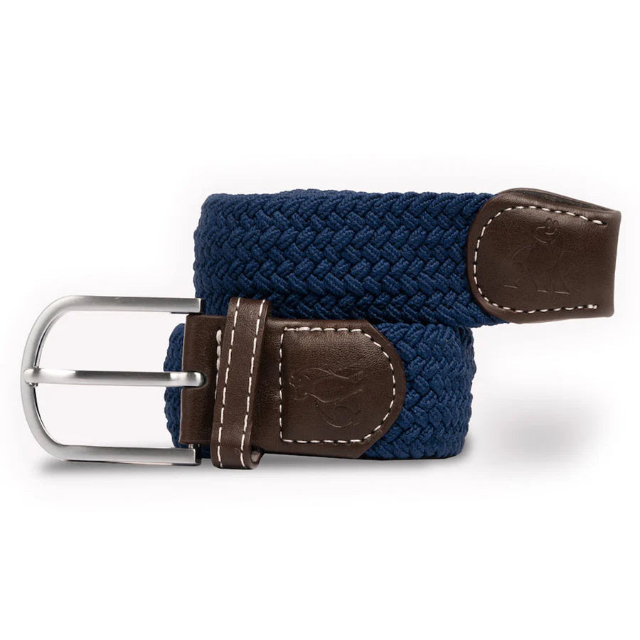 Swole Panda Woven Belt - Dark Blue