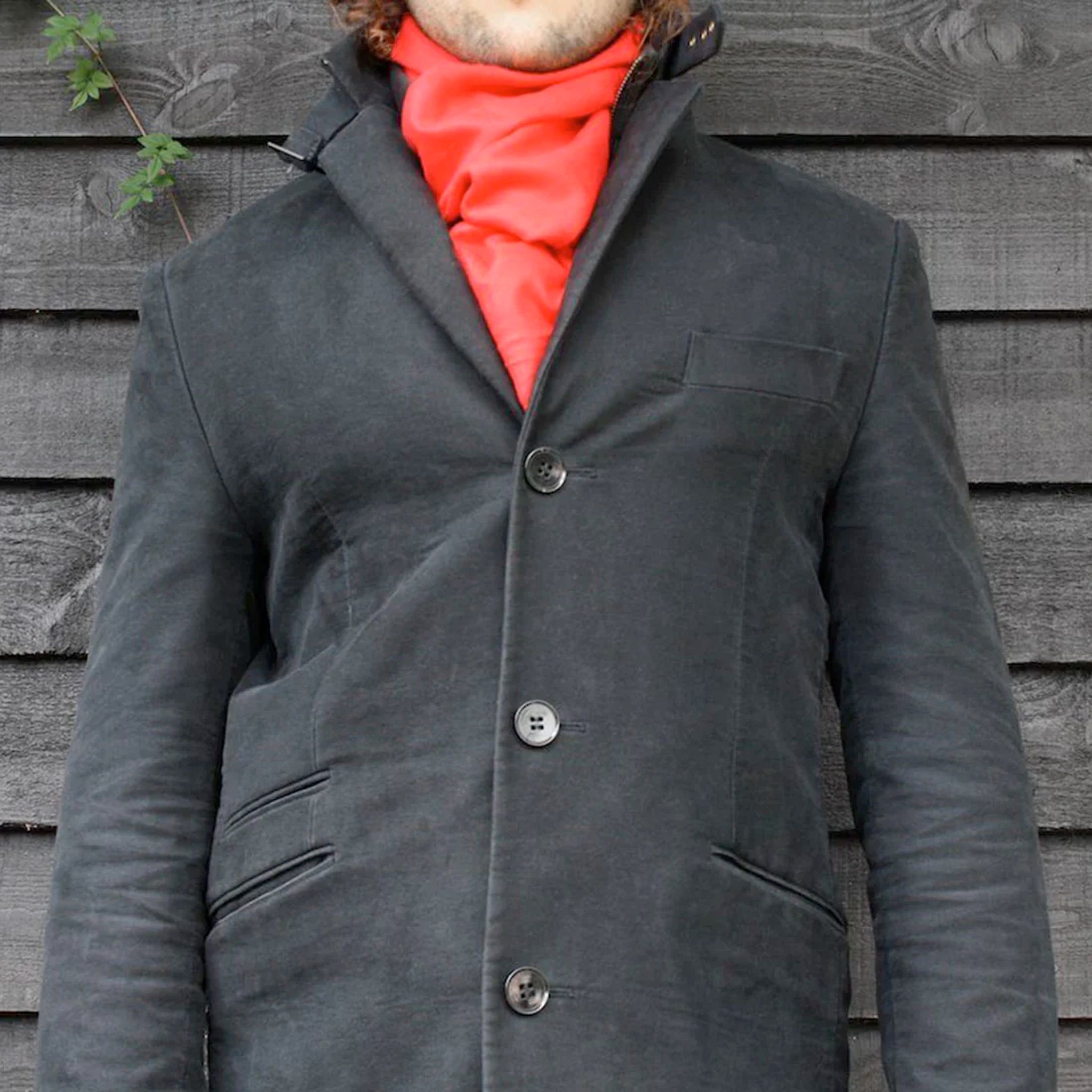 Swole Panda SP709 Dark Red Bamboo Scarf