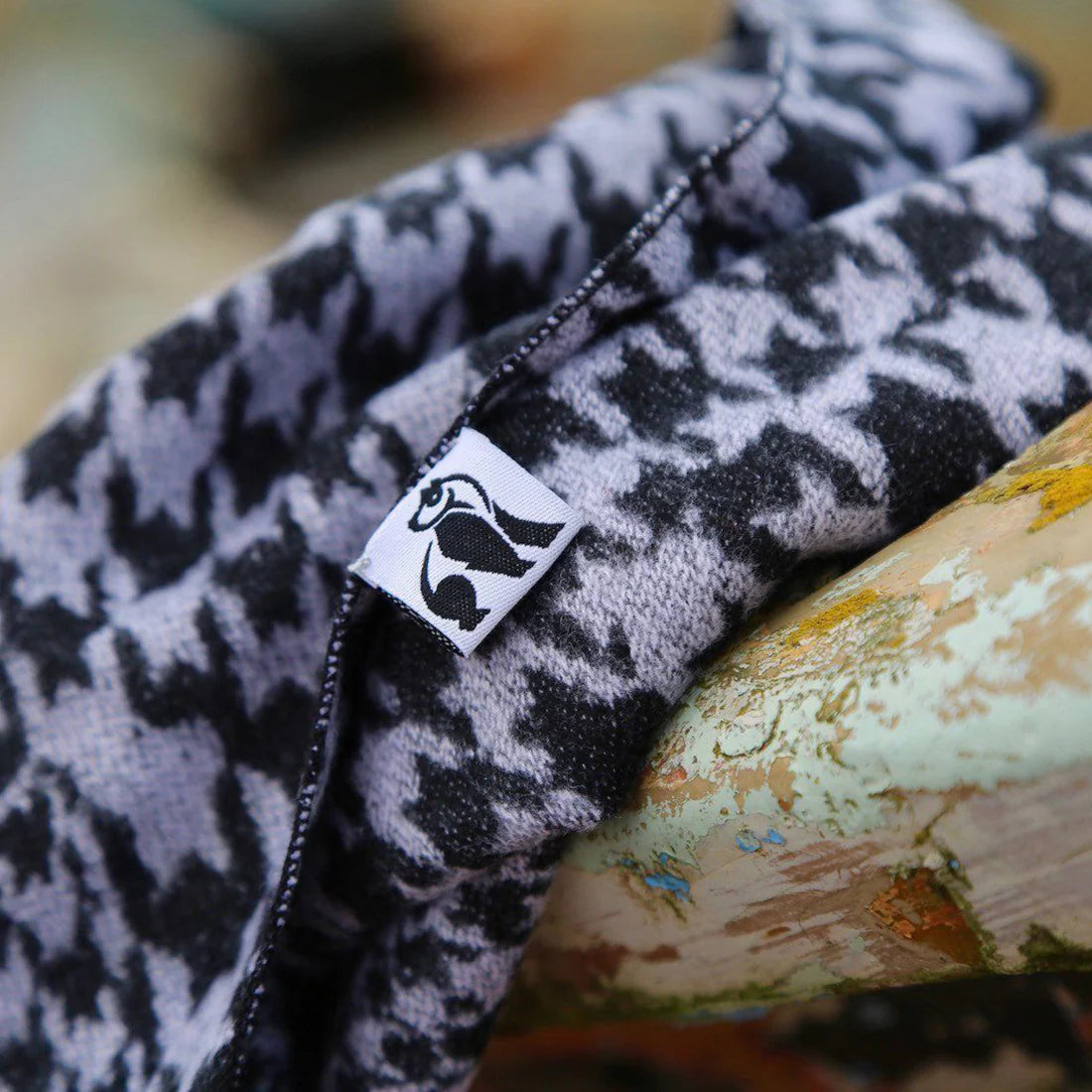 Swole Panda SP715 Classic Houndstooth Bamboo Scarf