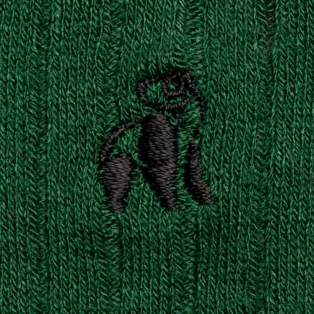 Swole Panda SP098 Racing Green Bamboo Socks