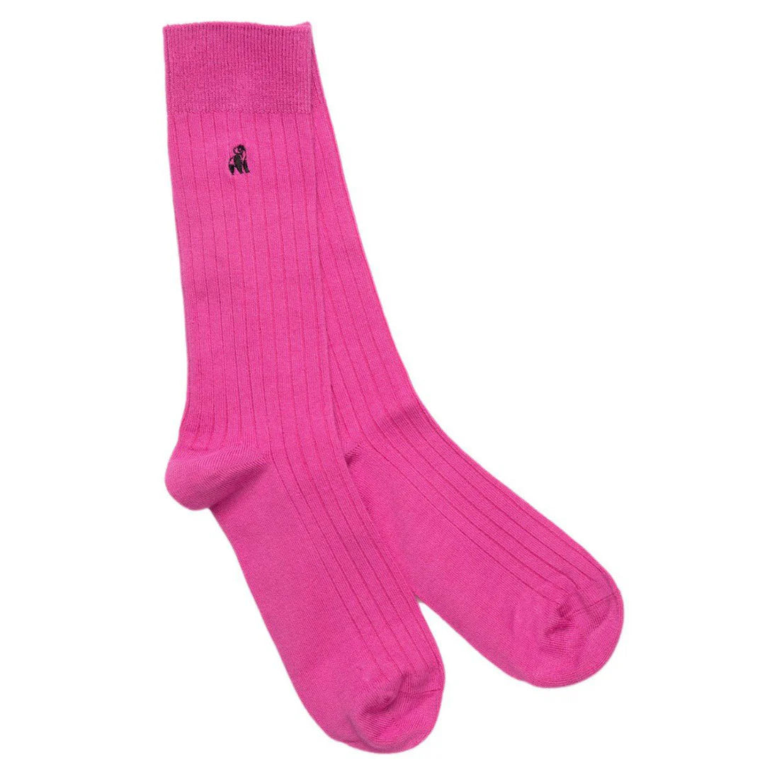 Swole Panda SP099 Rich Pink Bamboo Socks