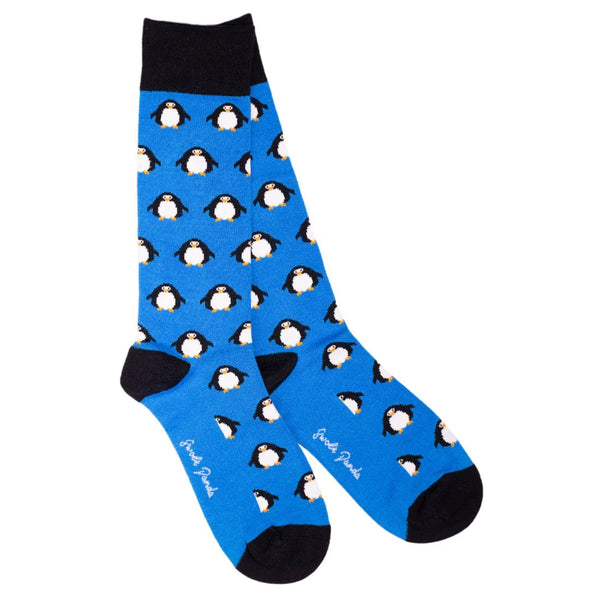 Swole Panda SP291 Penguin Bamboo Socks