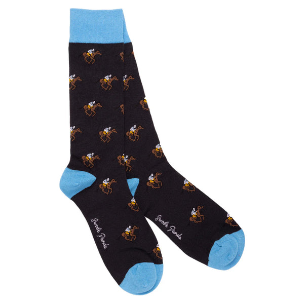 Swole Panda SP381 Racehorse Bamboo Socks