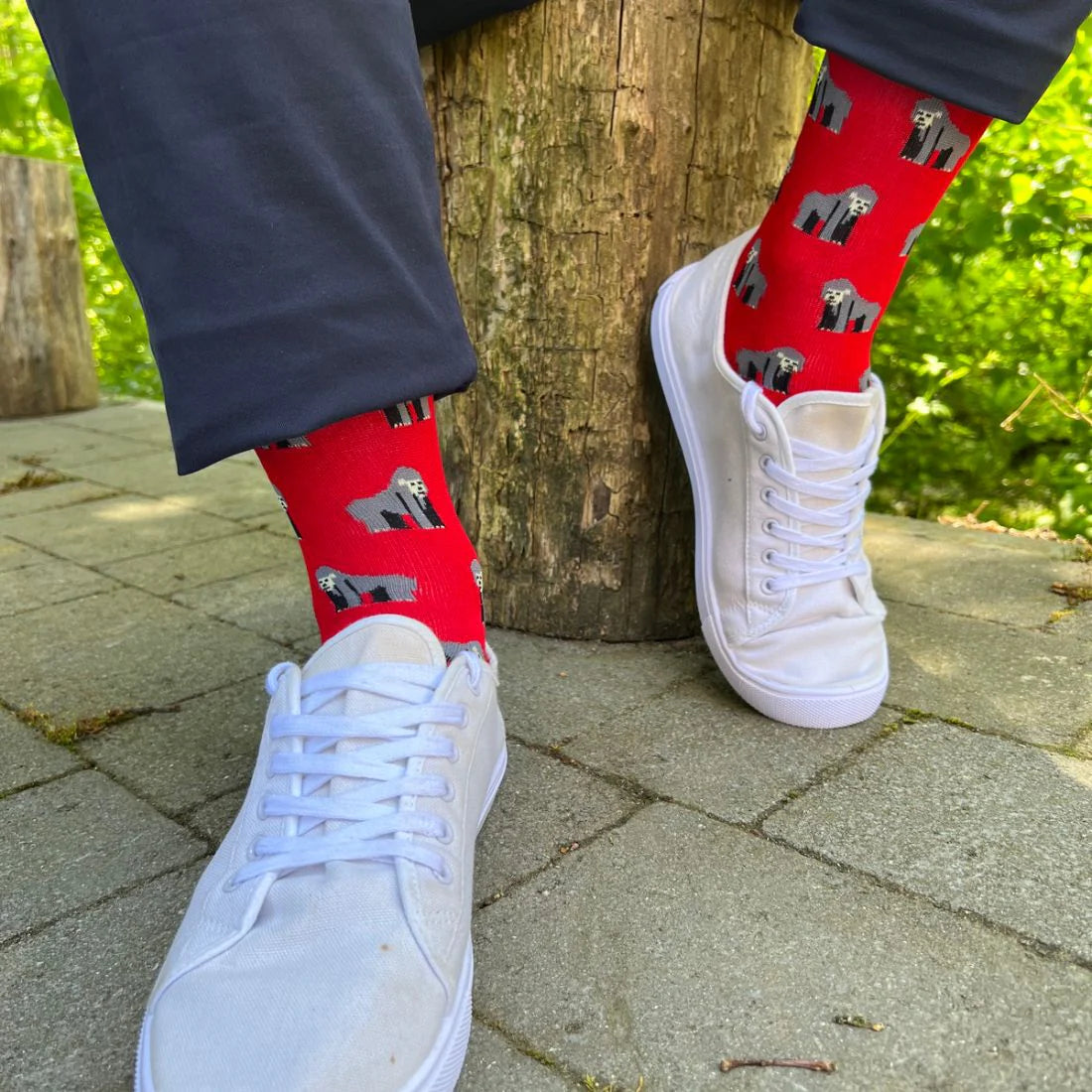 Swole Panda SP397 Gorilla Bamboo Socks
