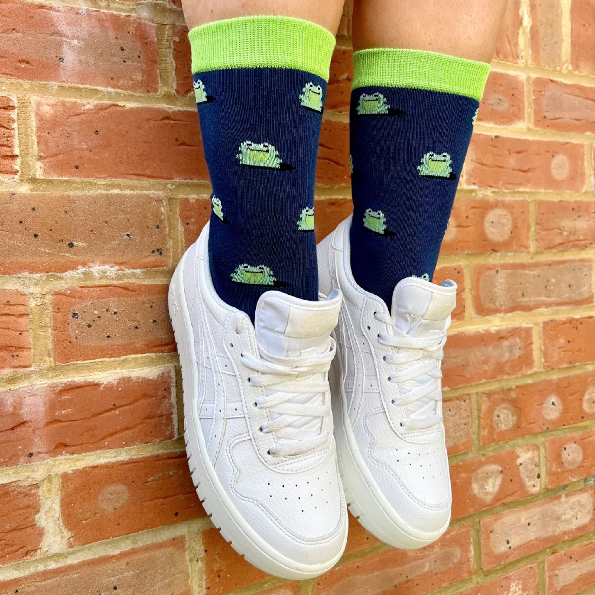 Swole Panda SP408 Frog Bamboo Socks