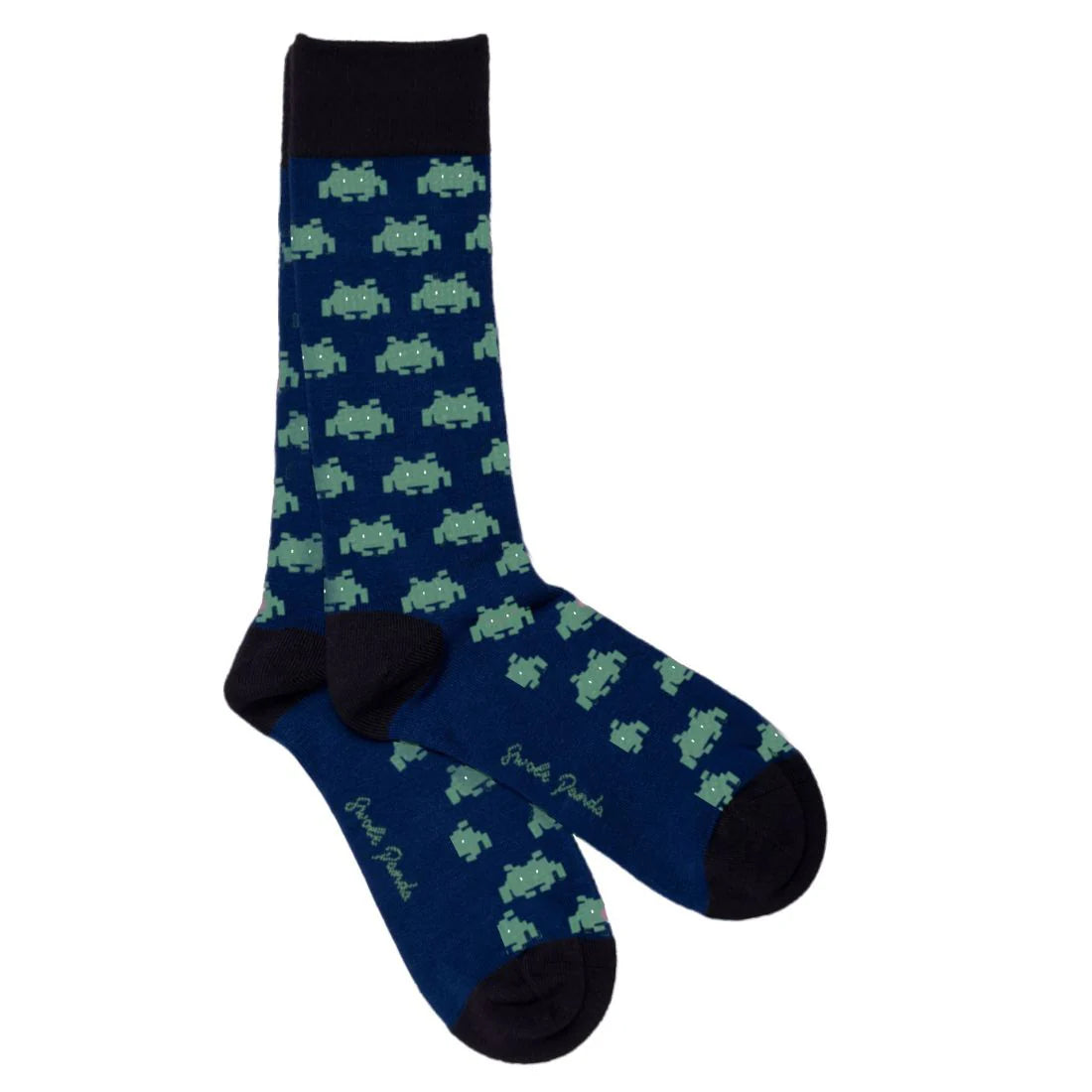 Swole Panda SP422 Alien Invader Bamboo Socks