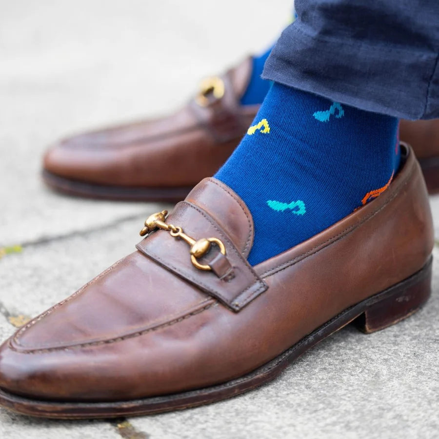 Swole Panda SP445 Musical Note Bamboo Socks