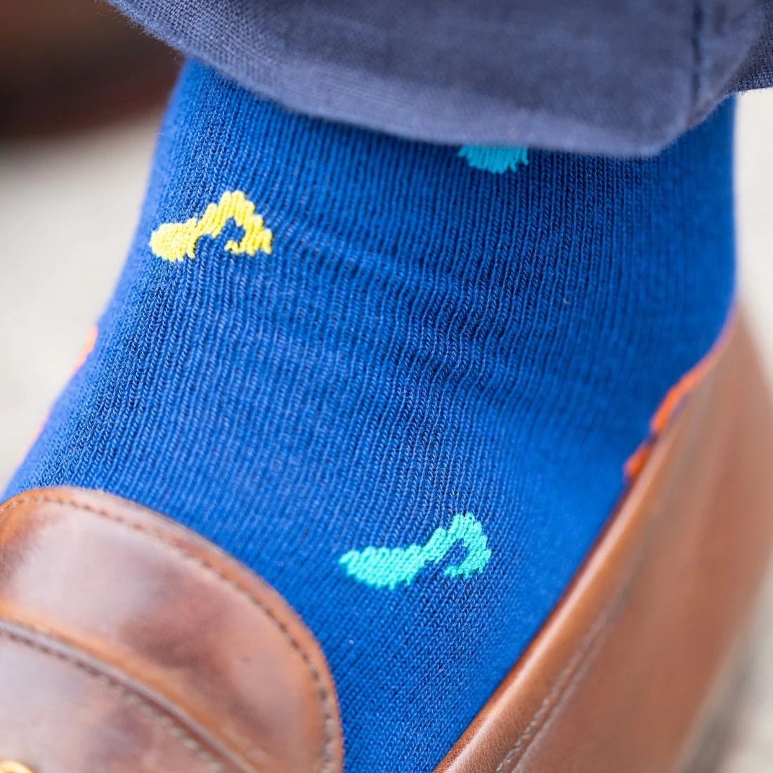 Swole Panda SP445 Musical Note Bamboo Socks