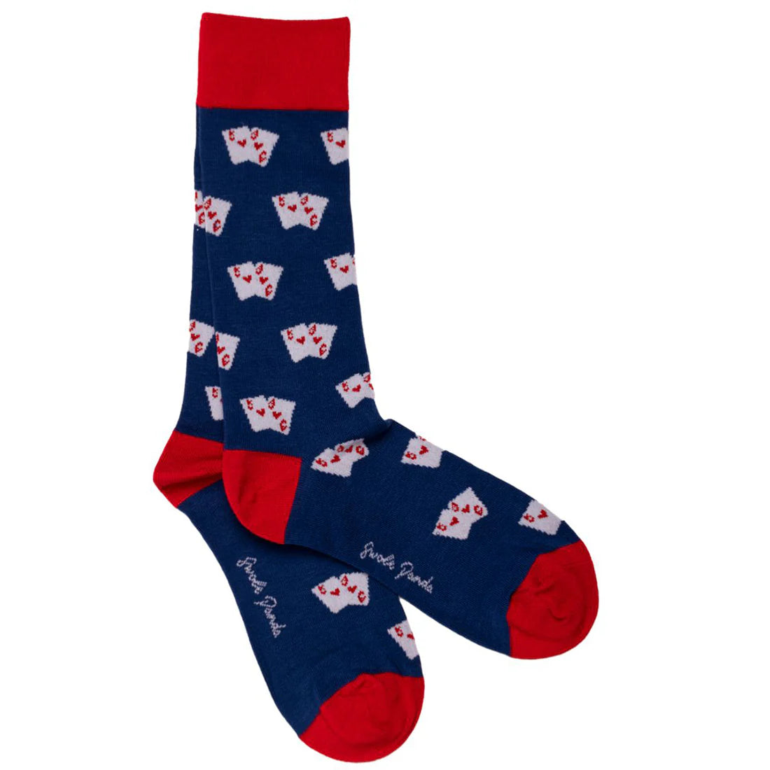 Swole Panda SP448 Playing Card Bamboo Socks