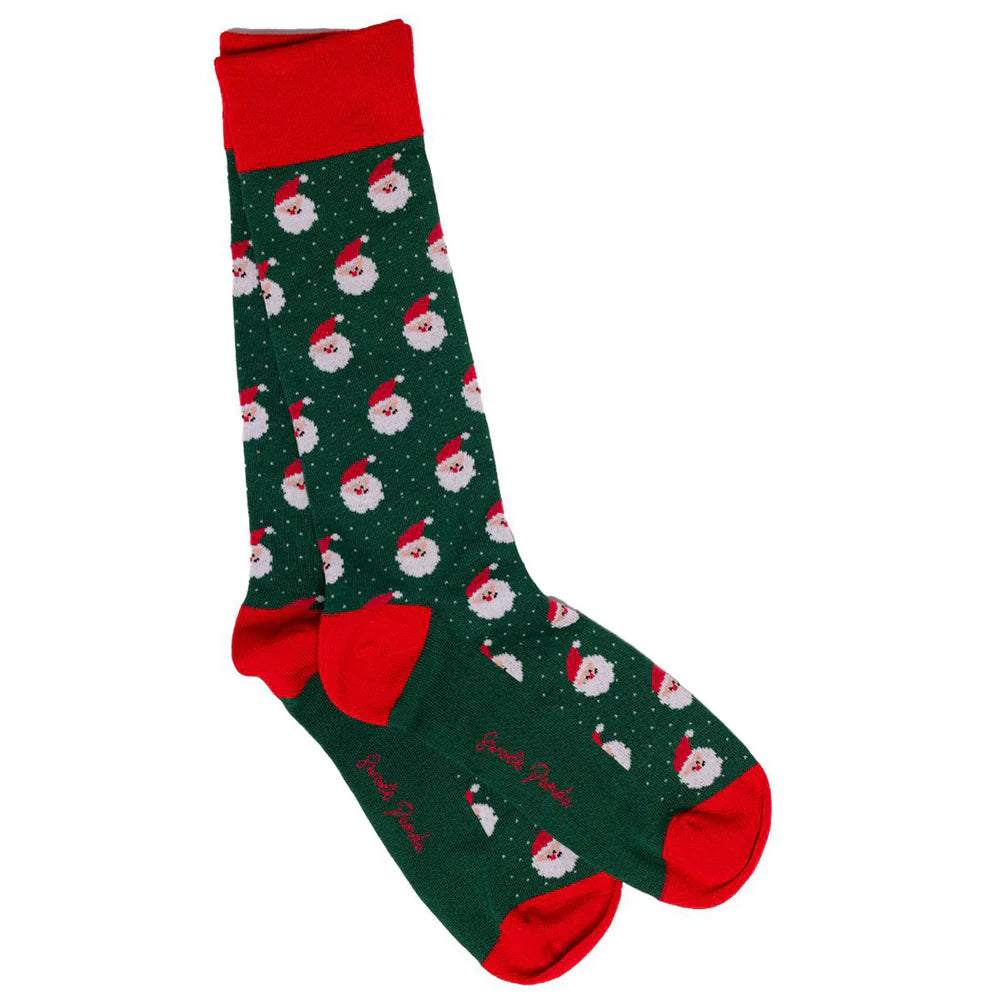 Swole Panda SP461 Santa Claus Bamboo Socks