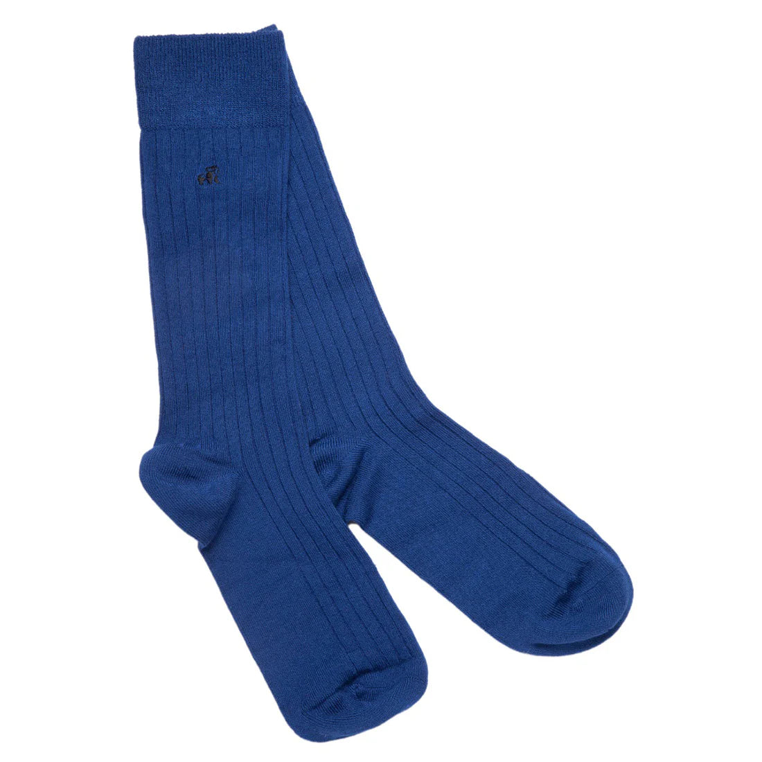 Swole Panda SP084 Royal Blue Bamboo Socks