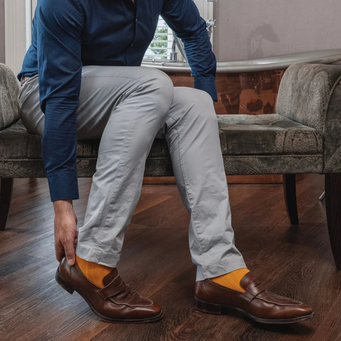 Swole Panda SP086 Bumblebee Yellow Socks