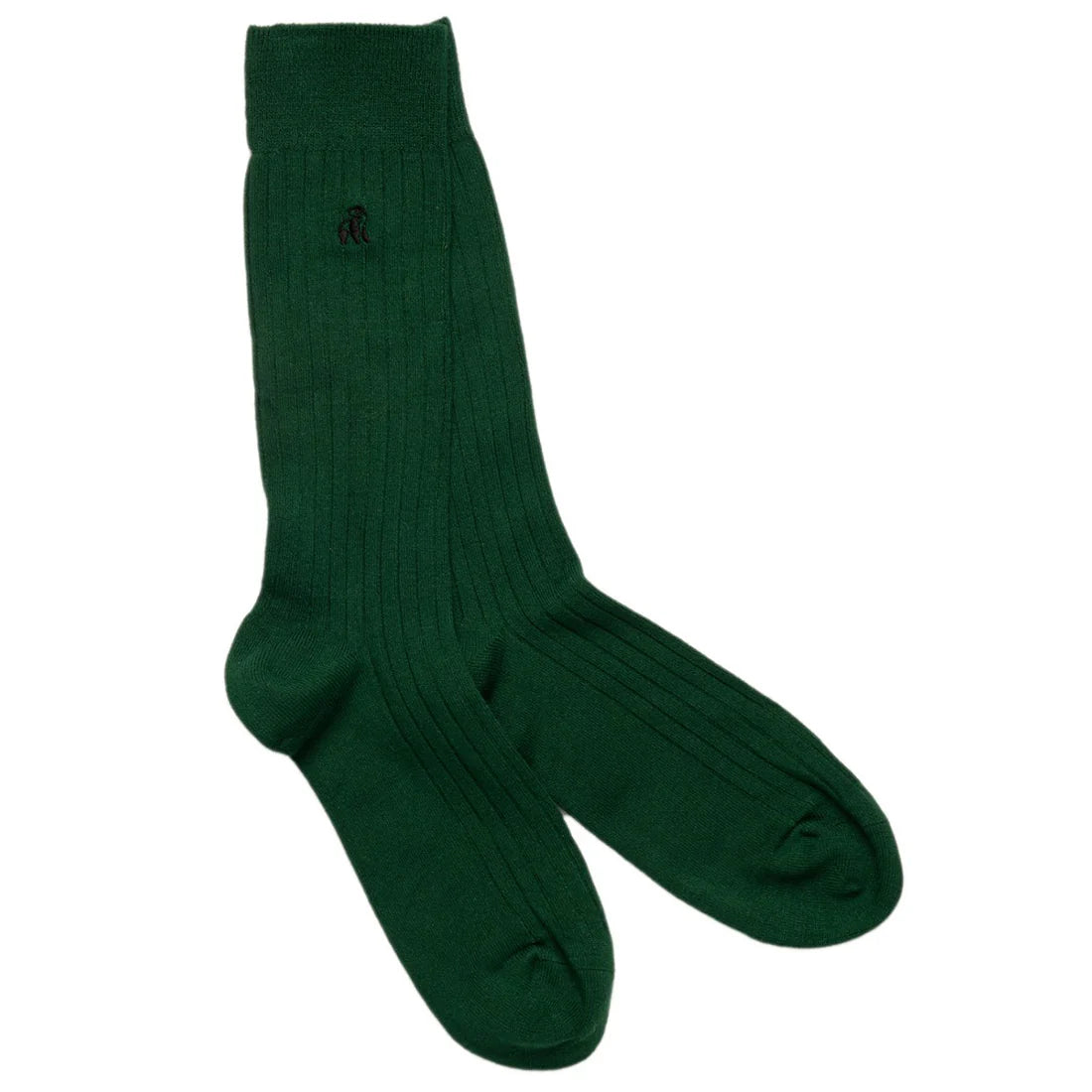Swole Panda SP098 Racing Green Bamboo Socks