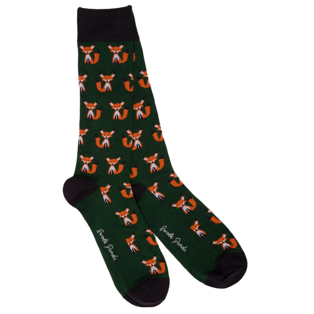 Swole Panda SP326 Mr Fox Bamboo Socks