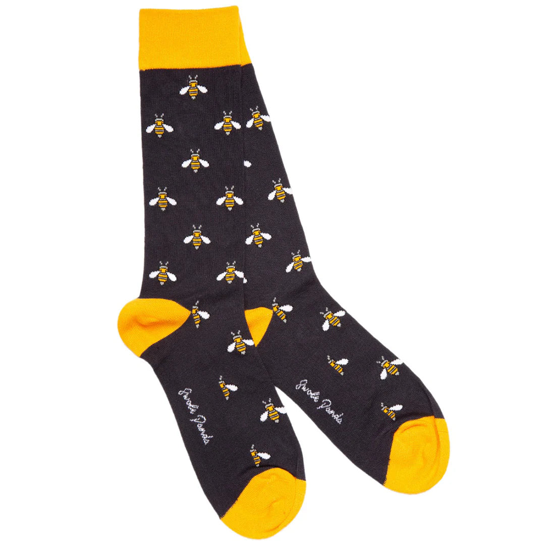 Swole Panda SP375 Bumblebee Navy Socks