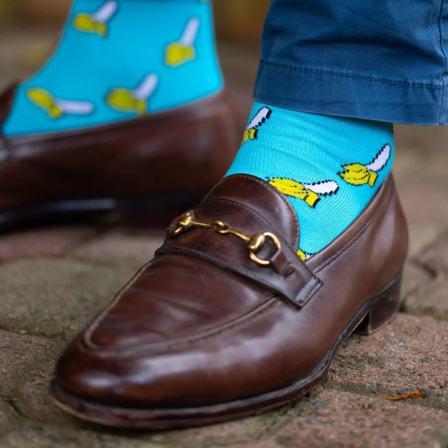 Swole Panda SP387 Banana Bamboo Socks