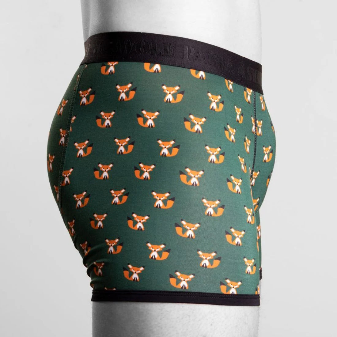 Swole Panda SP-UN-24 Bamboo Boxers - Foxes