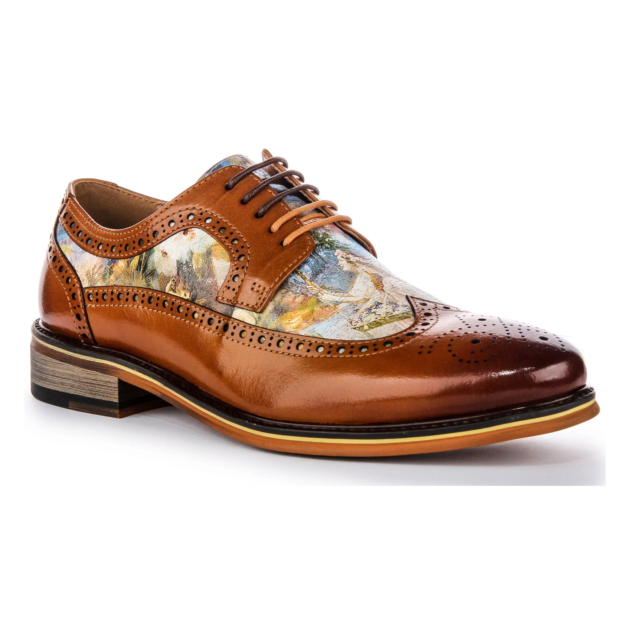 Scott Leather Brogues in Brown