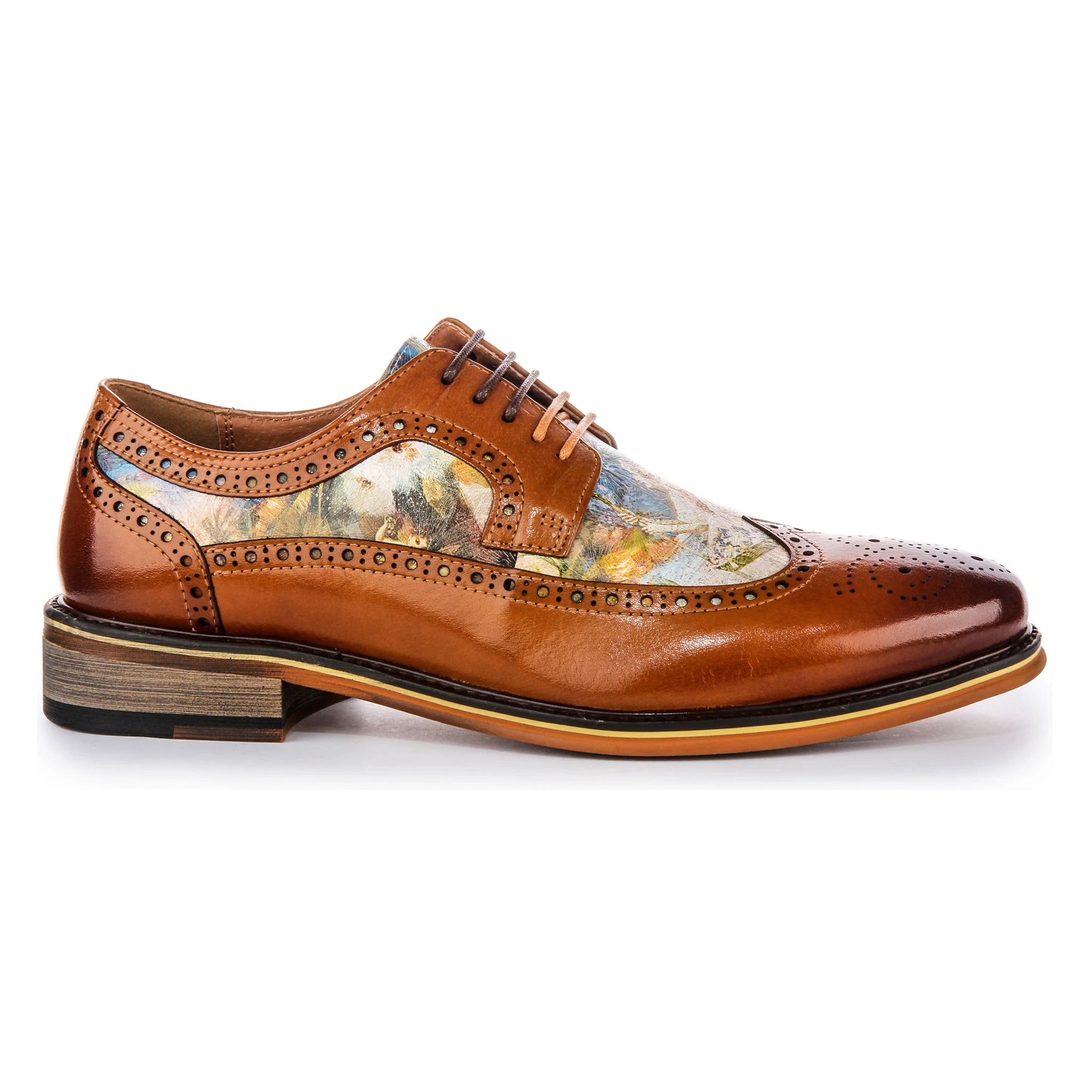 Scott Leather Brogues in Brown