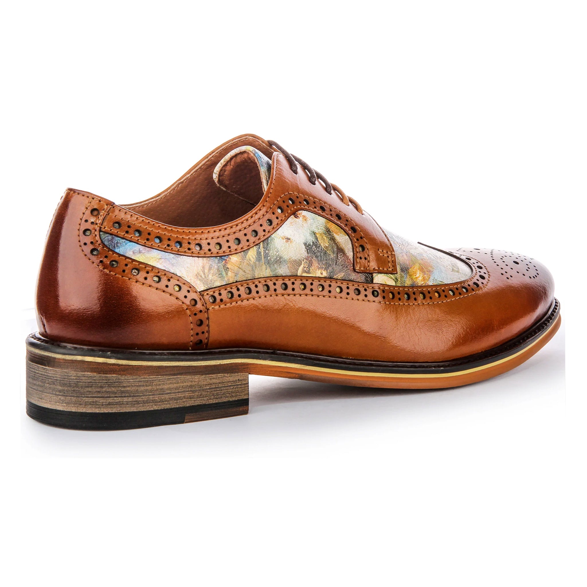 Scott Leather Brogues in Brown