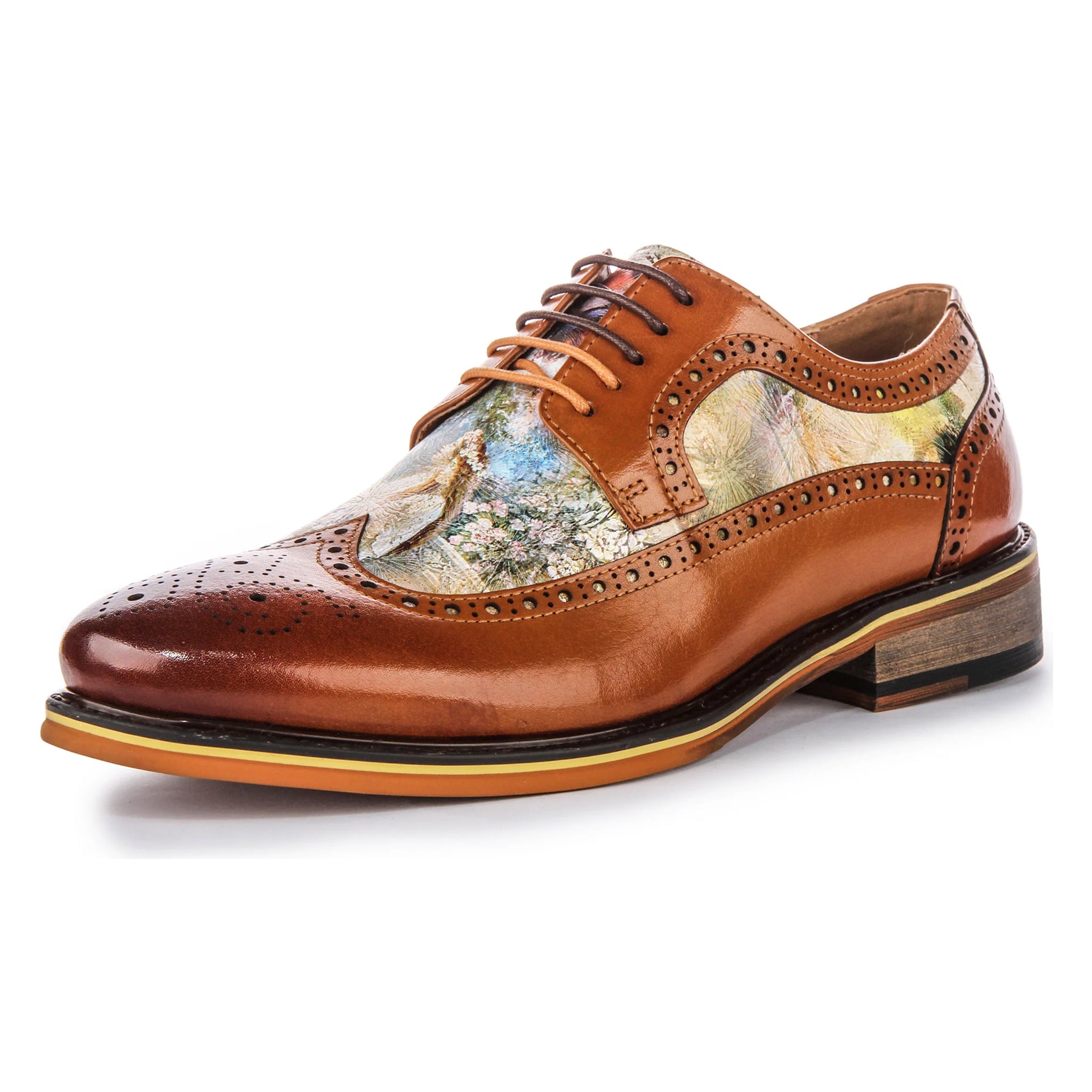 Scott Leather Brogues in Brown
