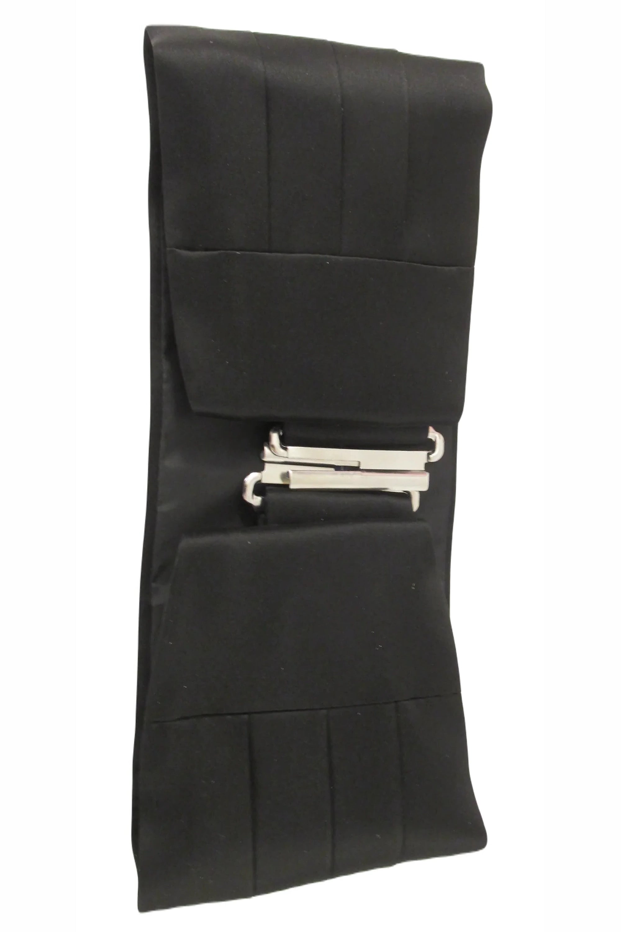 Black Satin Cummerbund