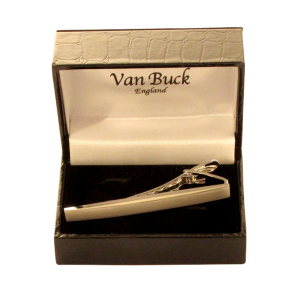 Van Buck Silver Tie Clip / Bar